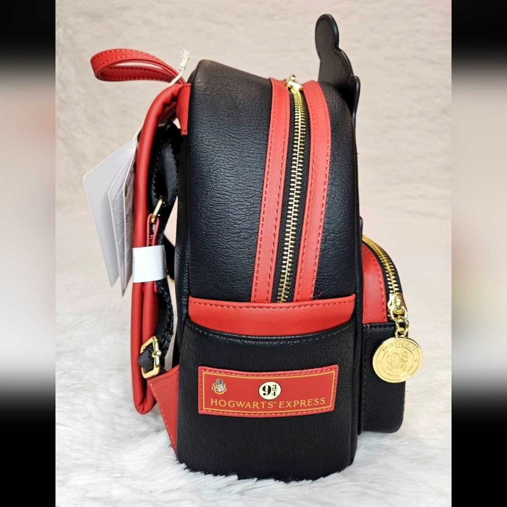Loungefly Harry Potter Hogwarts Express mini Backpack - Picture 3 of 6